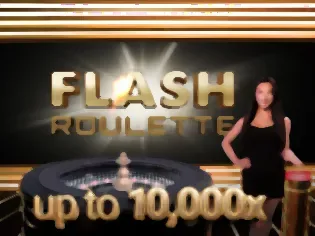 Flash Roulette élő asztal a FortunaZone kaszinóban – gyorsított pörgetési ritmus