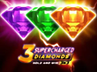 3 Supercharged Diamonds Hold and Win nyerőgép a FortunaZone kínálatában