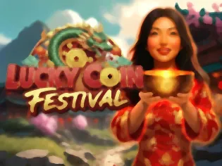 Lucky Coin Festival nyerőgép a FortunaZone kínálatában
